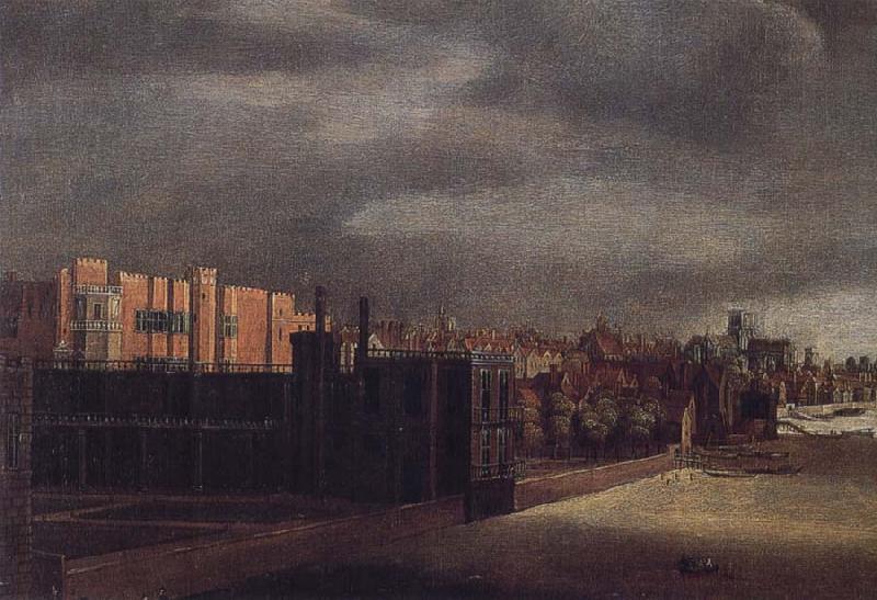 Cornelis Bol View of Arundel House and the West Garden